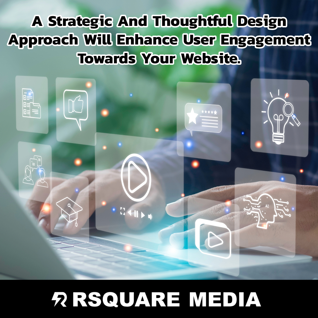 Rsquare Media’s website design for enhanced user experience.