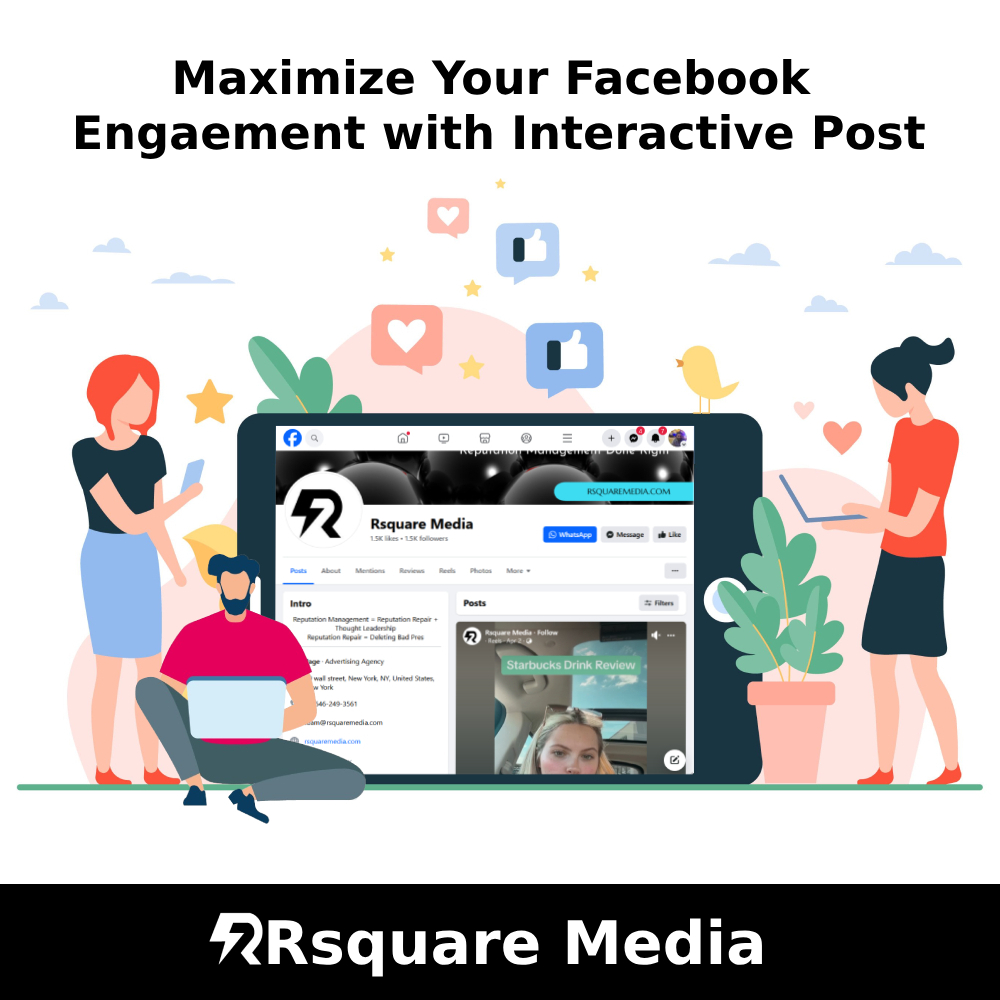 Rsquare Media Facebook Engagement