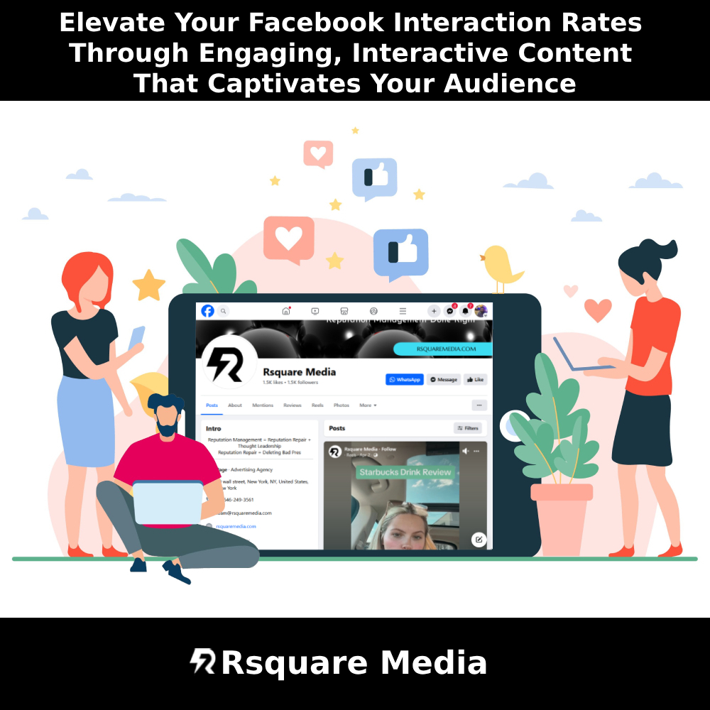 Rsquare Media Facebook Engagement