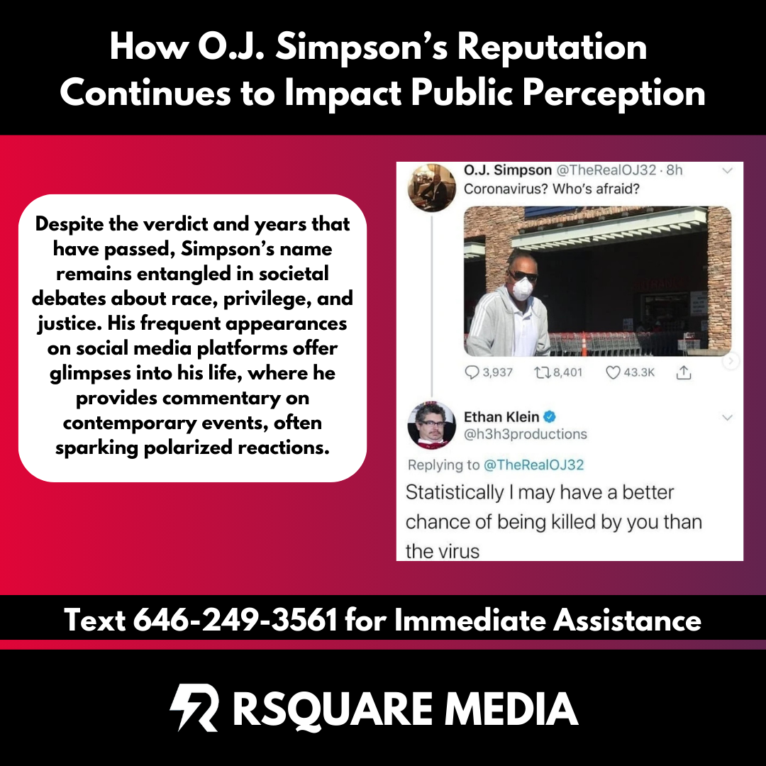 Reputation Matters OJ Simpson Rsquare Media