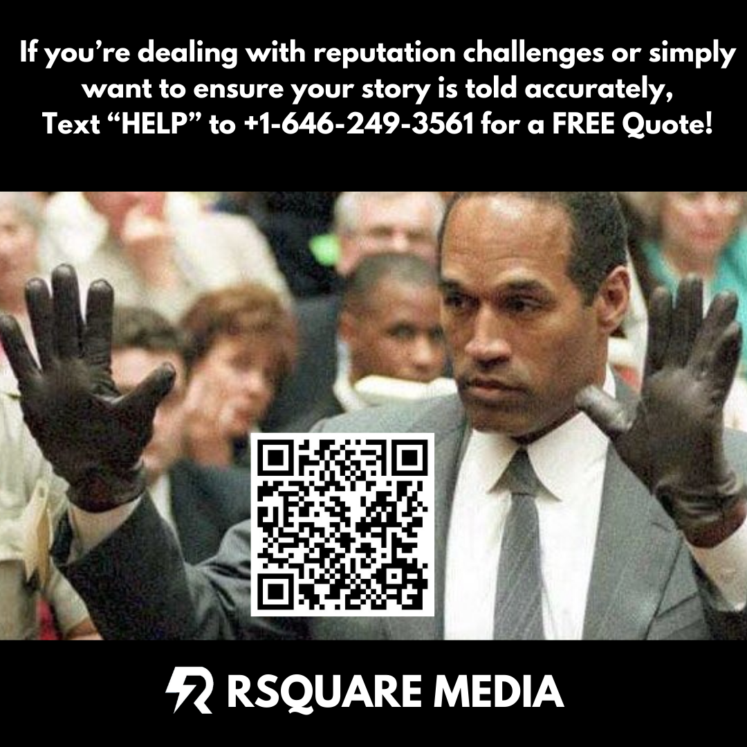 Online Reputation Management OJ Simpson Rsquare Media