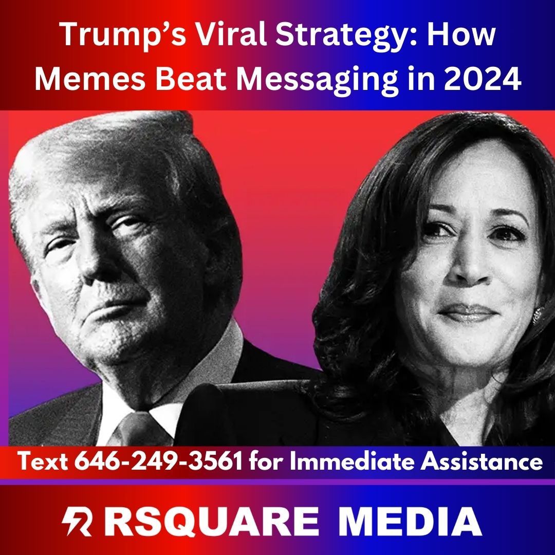 Kamala Harris Donald Trump Online Reputation 